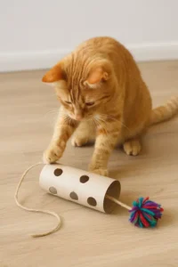 Como Fazer Brinquedo Caseiro para Gato
