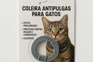 Coleira Antipulgas para Gatos.