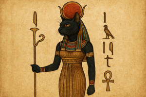gatos na mitologia egípcia