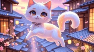 Gato em Anime