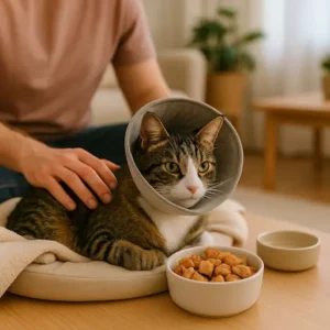 Como é o pós-operatório de um gato castrado: cuidados essenciais
