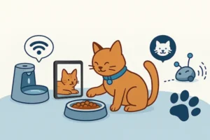 Como a tecnologia pode transformar a vida do seu gato. 