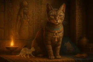 Gato na Mitologia Egípcia
