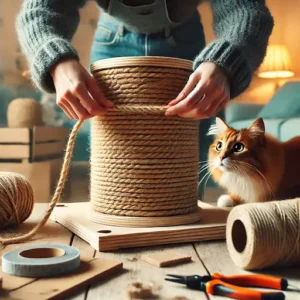 Como fazer arranhador para gatos