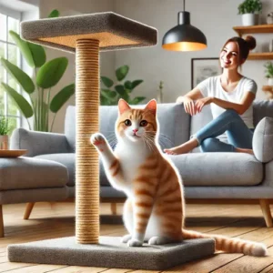 O que fazer para o gato não arranhar o sofá