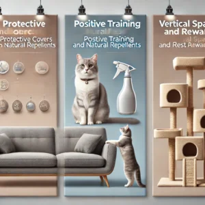 O que fazer para o gato não arranhar o sofá