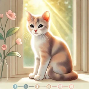 Crie uma imagem destaque para este titulo: Com quantos meses a gata entra no cio?