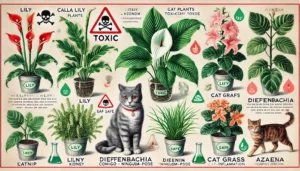 Plantas tóxicas para gatos
