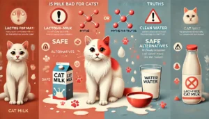 Faz mal dar leite para gato