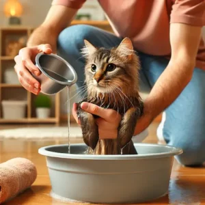 Como dar banho em gato que não gosta de água