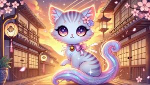Gato em Anime