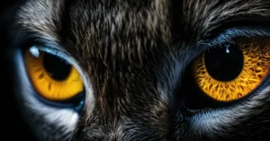 Como é a visão noturna dos gatos