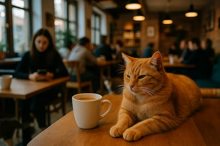 Cat Café como Tendência
