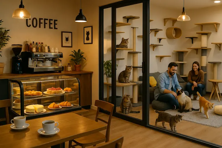 Cat Café como Tendência