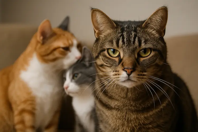 Gatos sentem ciúmes
