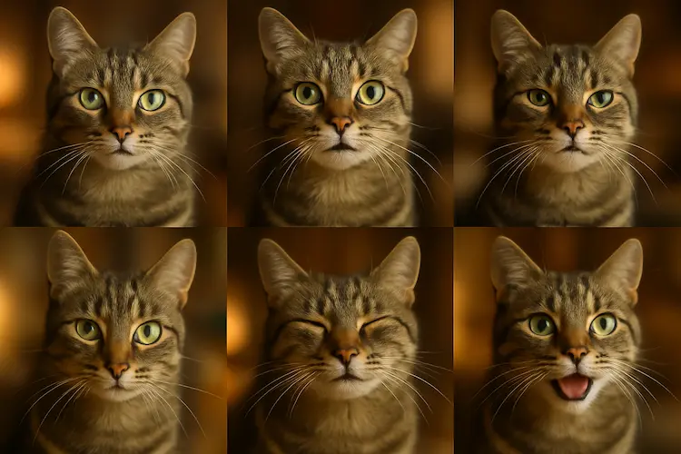 As 276 Expressões Faciais dos Gatos