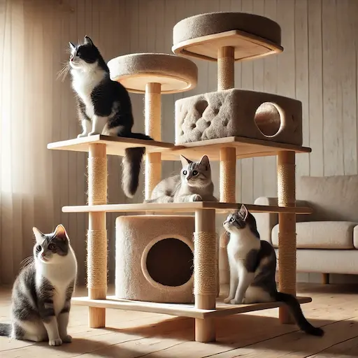 condomínio para gatos