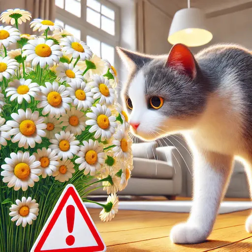 Margaridas são tóxicas para gatos?
