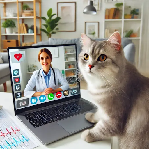 Telemedicina Veterinária Para Gatos