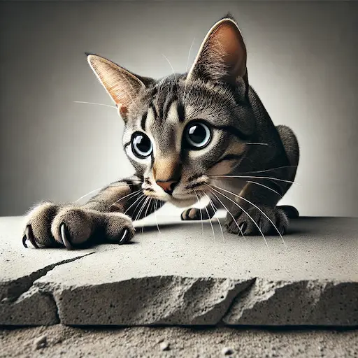 Gatos Estão Arranhando Lajes
