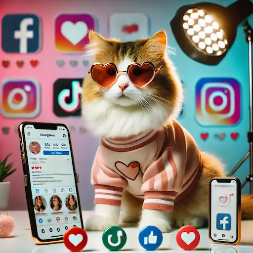  Gatos Influencers 