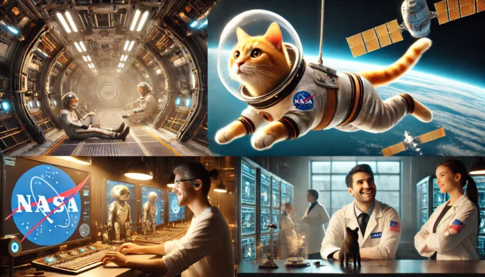 Gatos da Nasa