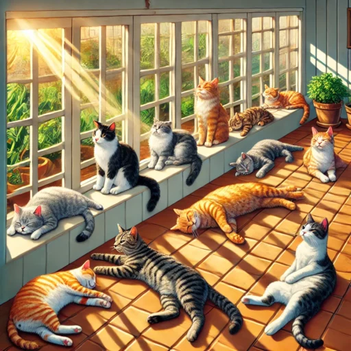 Por Que os Gatos Amam o Sol