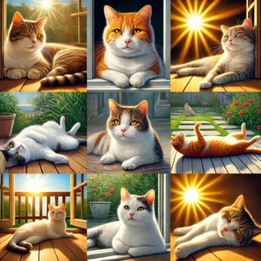 Por Que os Gatos Amam o Sol
