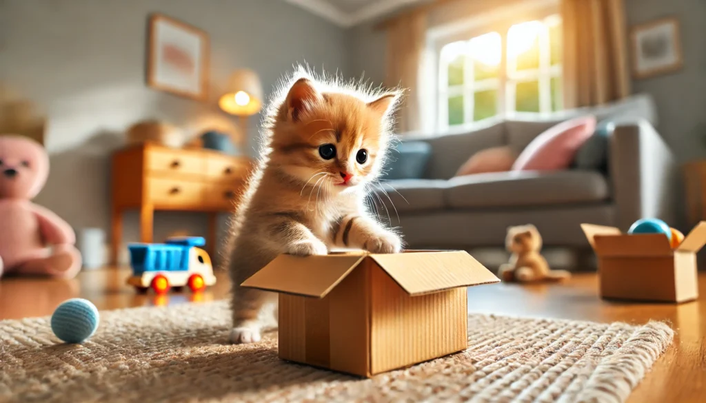 Por que os gatos adoram caixas