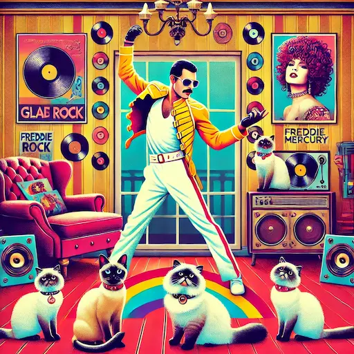 Os Gatos de Freddie Mercury