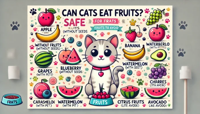 Gato pode comer frutas