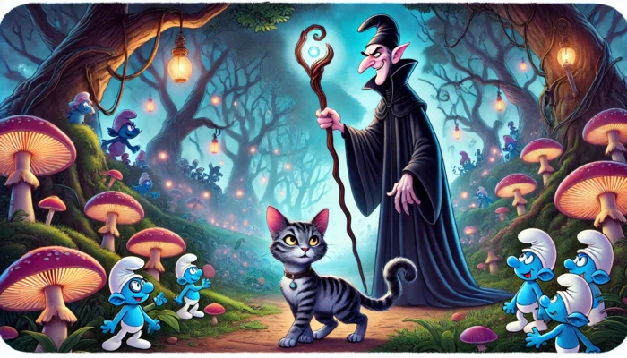 O gato do Gargamel tem nome! a história do felino dos Smurfs