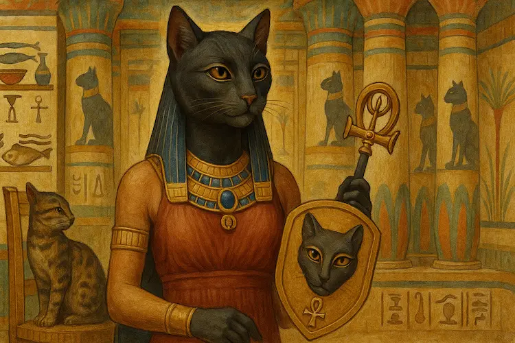 Gatos no Egito Antigo