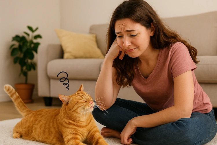 Como tirar cheiro de xixi de gato