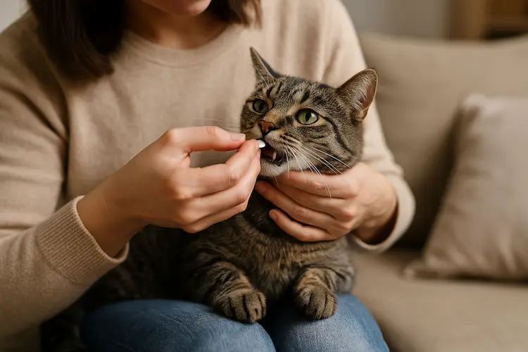 Como Dar Comprimido para Gato
