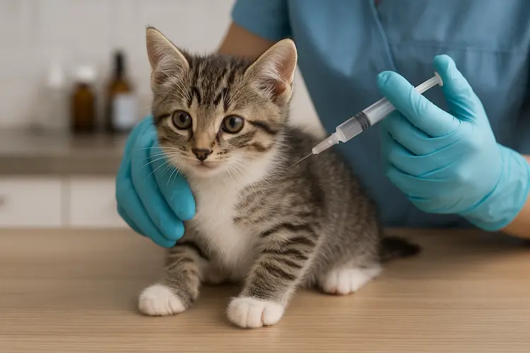 Quando vacinar filhote de gato