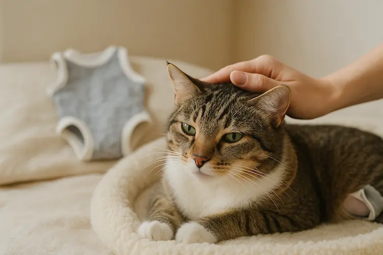 Como Fazer Roupa Pós-Operatório para Gato