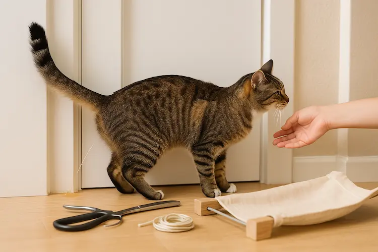 Como Fazer o Gato Parar de Marcar Território