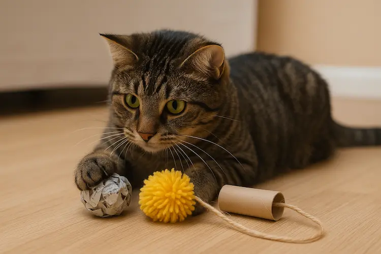 Como Fazer Brinquedo Caseiro para Gato
