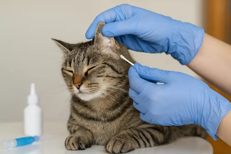 Como Limpar Ouvido de Gato
