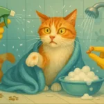 Como dar banho em gato que não gosta de água