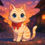 Gato em Anime