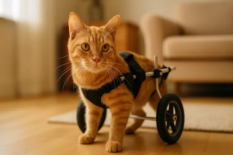Gato Paraplégico