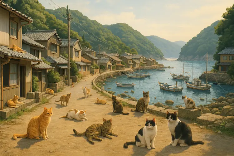 As ilhas de gatos mais famosas do Japão