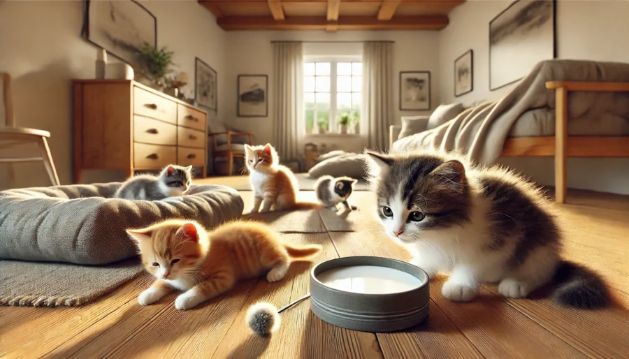 Como cuidar de um gato filhote