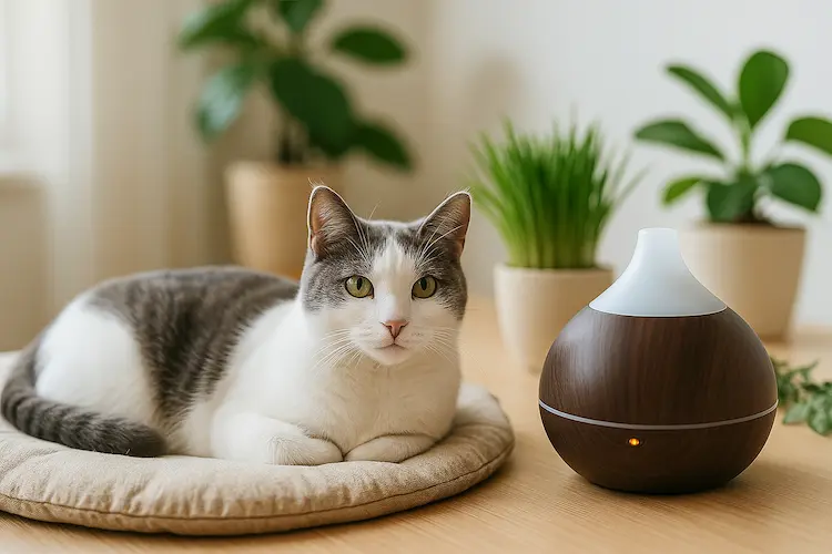 Gatos e Aromaterapia