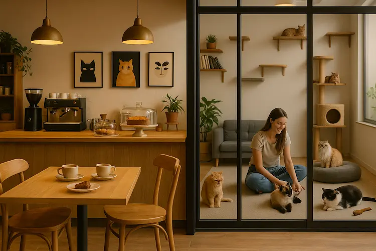 Cat Café como Tendência