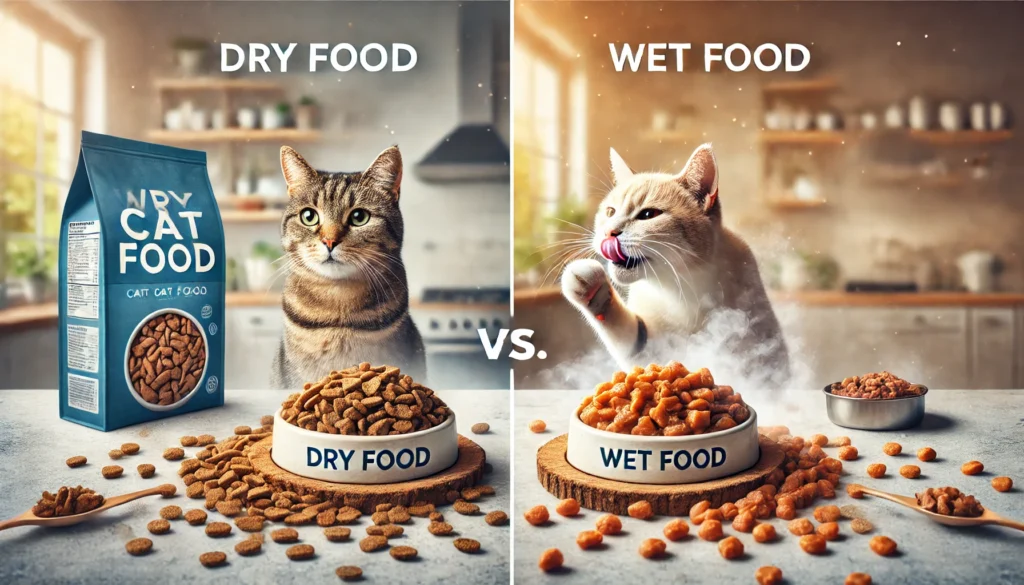 Ração seca ou úmida para gatos: prós e contras da escolha .