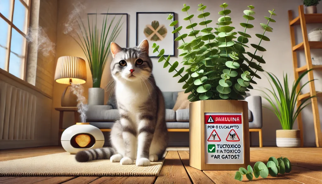 Por que o eucalipto é tóxico para gatos
