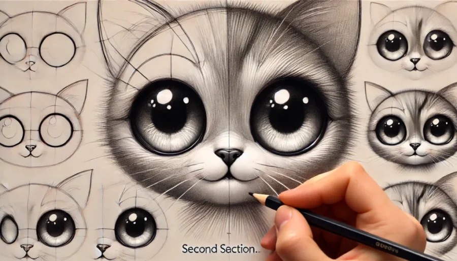 Como Desenhar um Gato Fofo